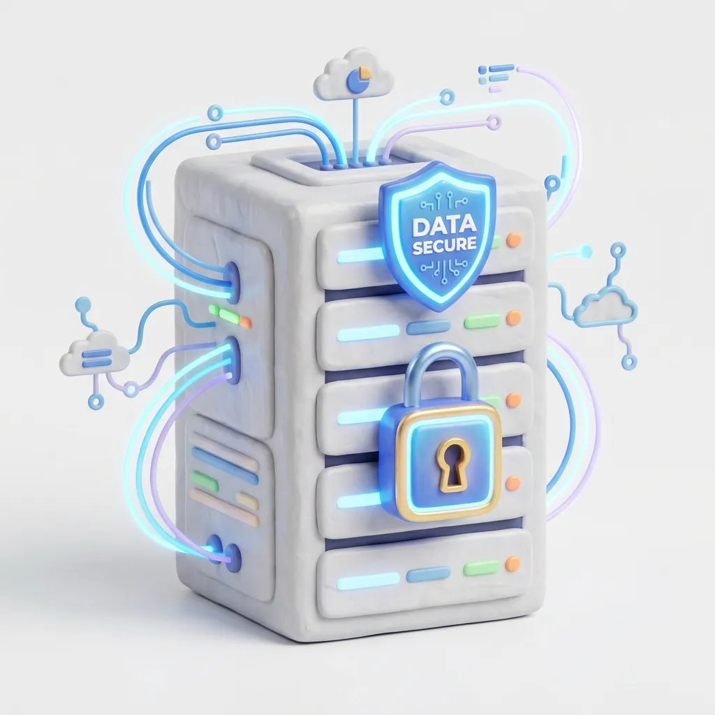 Secure Cloud Shield Illustration